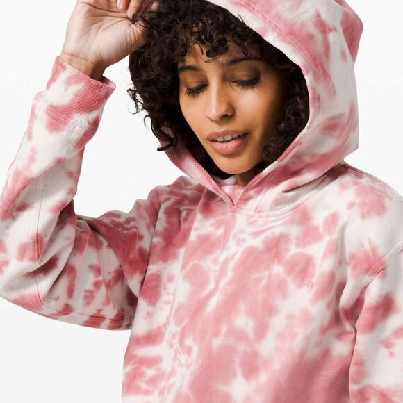 Lululemon All Yours Hoodie Tie Dye *Fleece Size 6 - Picture 6 of 9